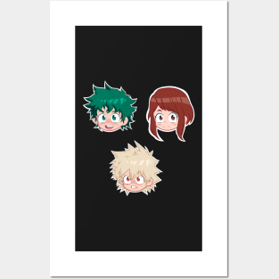 Boku no hero academia Posters and Art